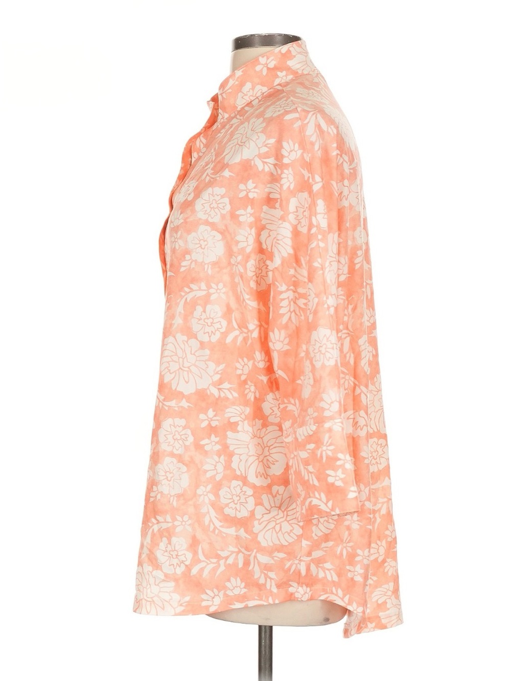 Smith & Quinn Coral Floral Tunic Top - Picture 4 of 5